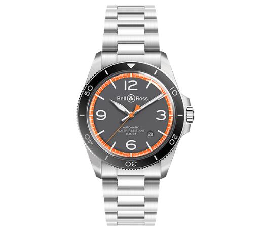 Replica Bell and Ross brv292 Watch BR V2-92 GARDE-CÔTES Bracelet Steel BRV292-ORA-ST/SST